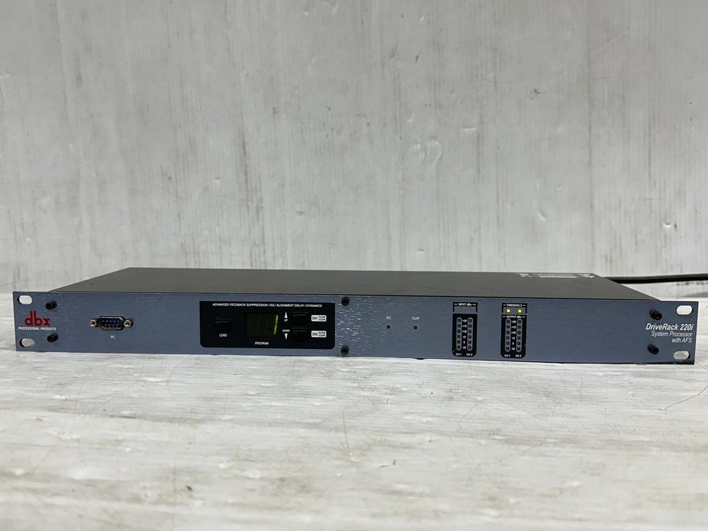 DBX Drive Rack 220i System Processor With AFS #5146 (One) THS