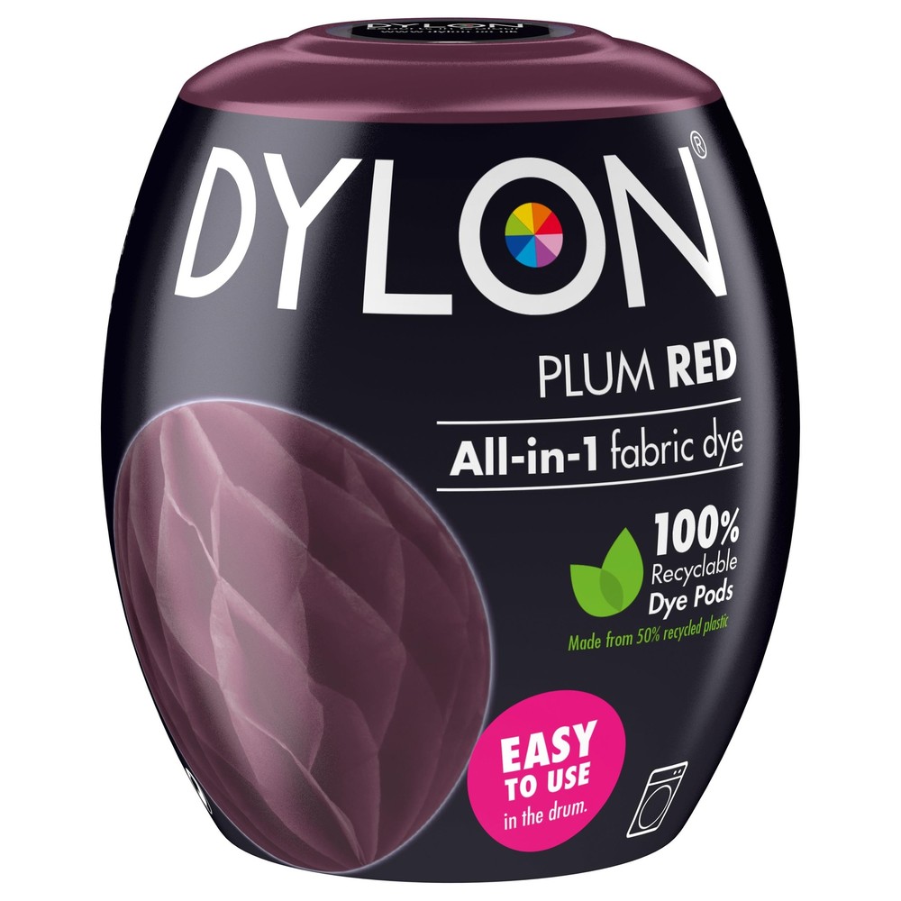 Dylon Machine Dye Pod 350g - 51 - Plum Red