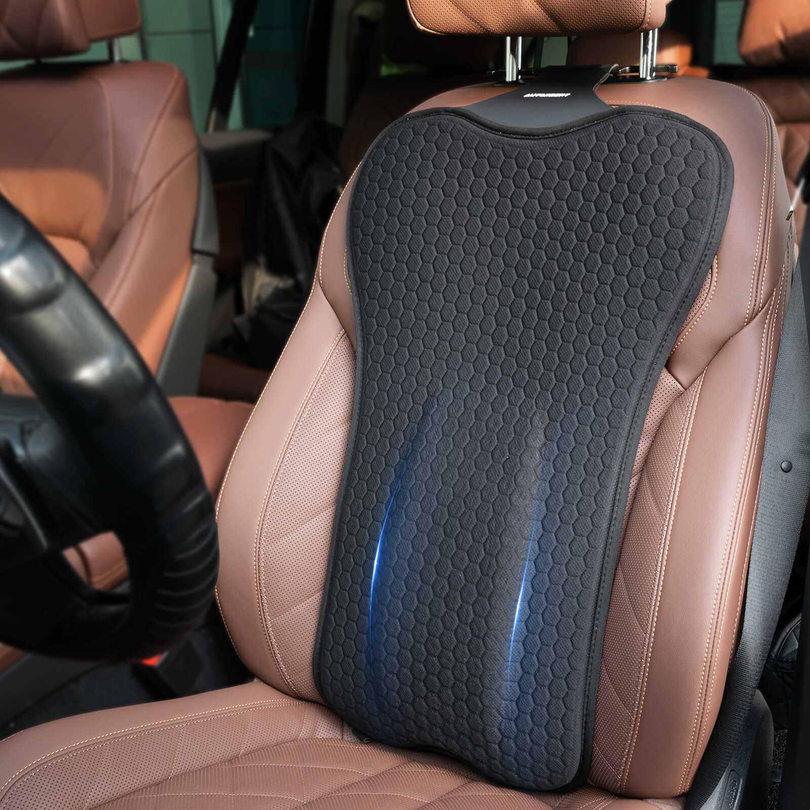 Back Cushion Lumbar Support Cushion Pillow/Car Seat Back Cushion Pain Relief US,