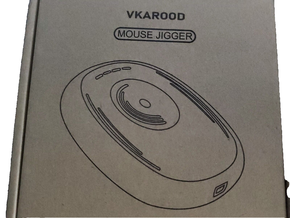 VKAROOD MOUSE JIGGER - NEW - MODEL LZD-Q18 - 4 TIME SETTINGS - USB CABLE- MANUAL