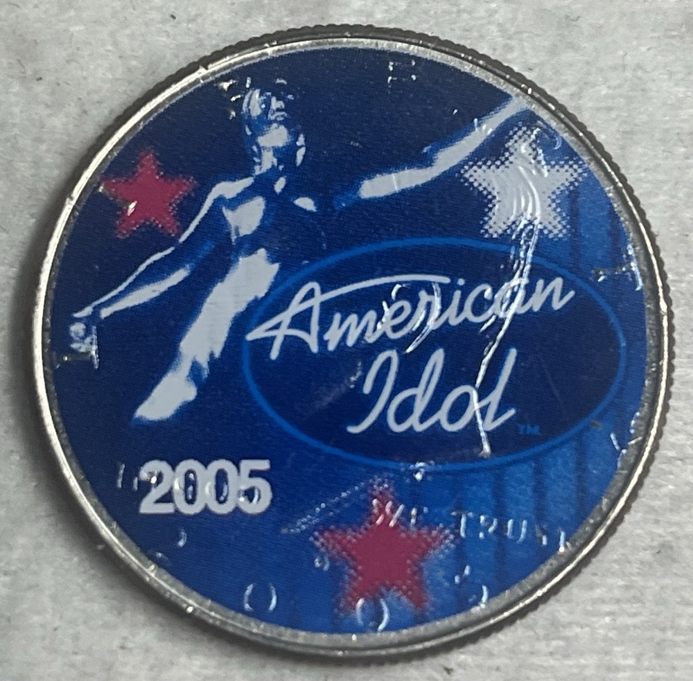 2005 American Idol Half Dollar Box 5