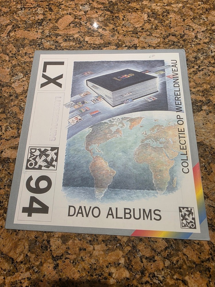 DAVO LUXE HINGELESS SUPPLEMENT-various countries-NEW NEVER USED-see list