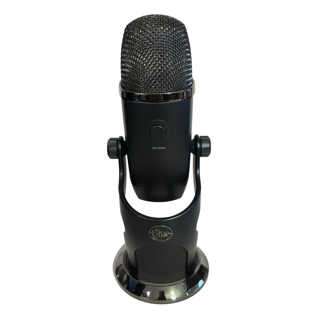 Blue Yeti USB Microphone Blackout Edition w/ Stand Studio Streaming Mic