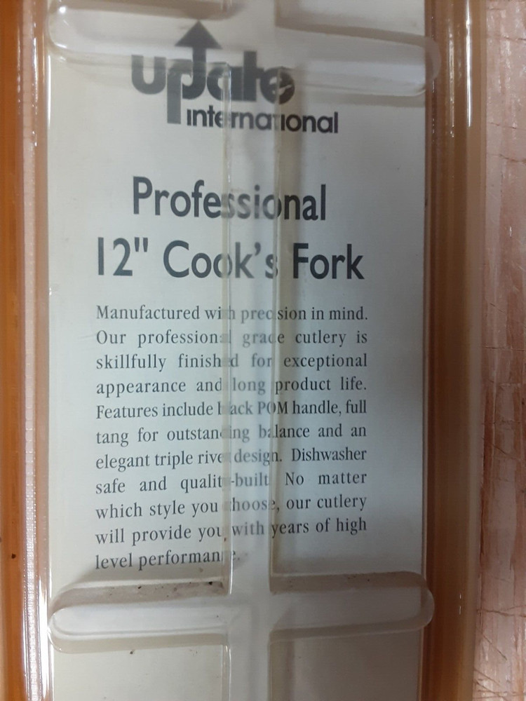 Update International 12: Curved Cooks Fork NOS