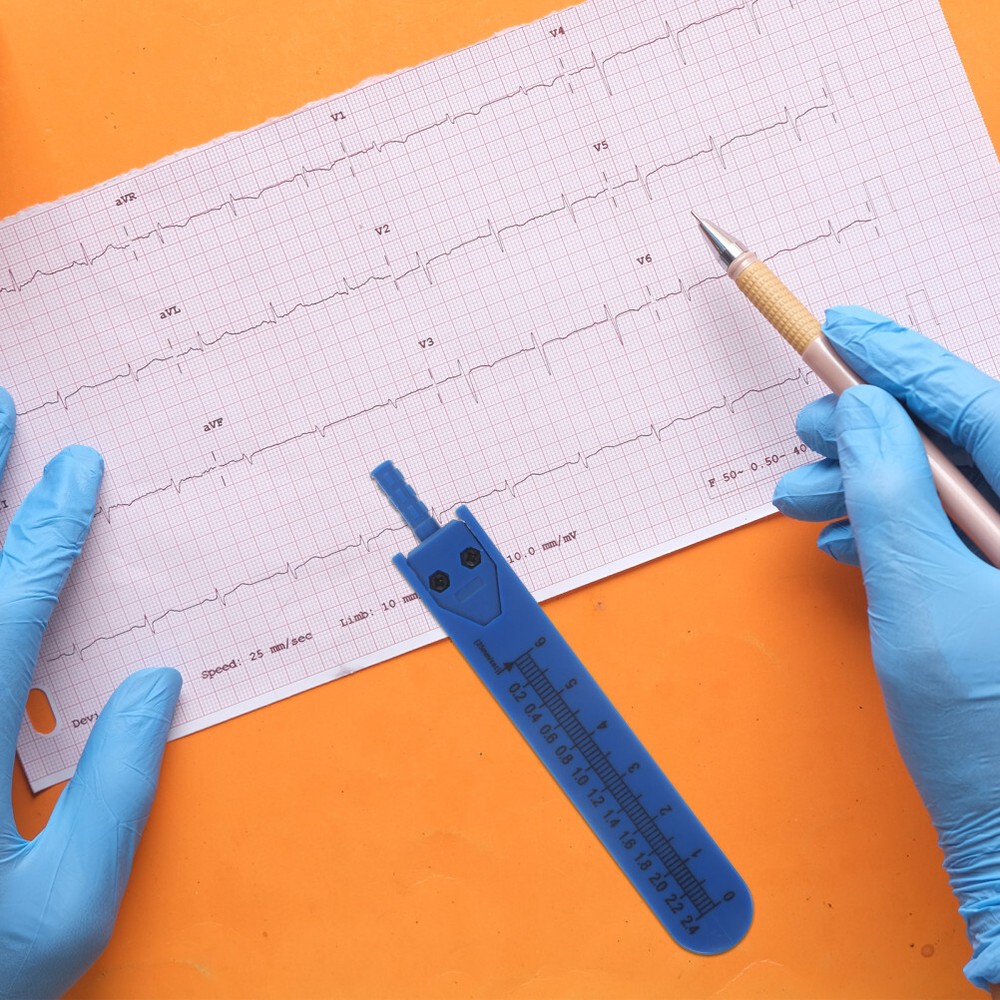 1Pc Electrocardiogram Drafting Divider Caliper Calipers for Nurses Nursing