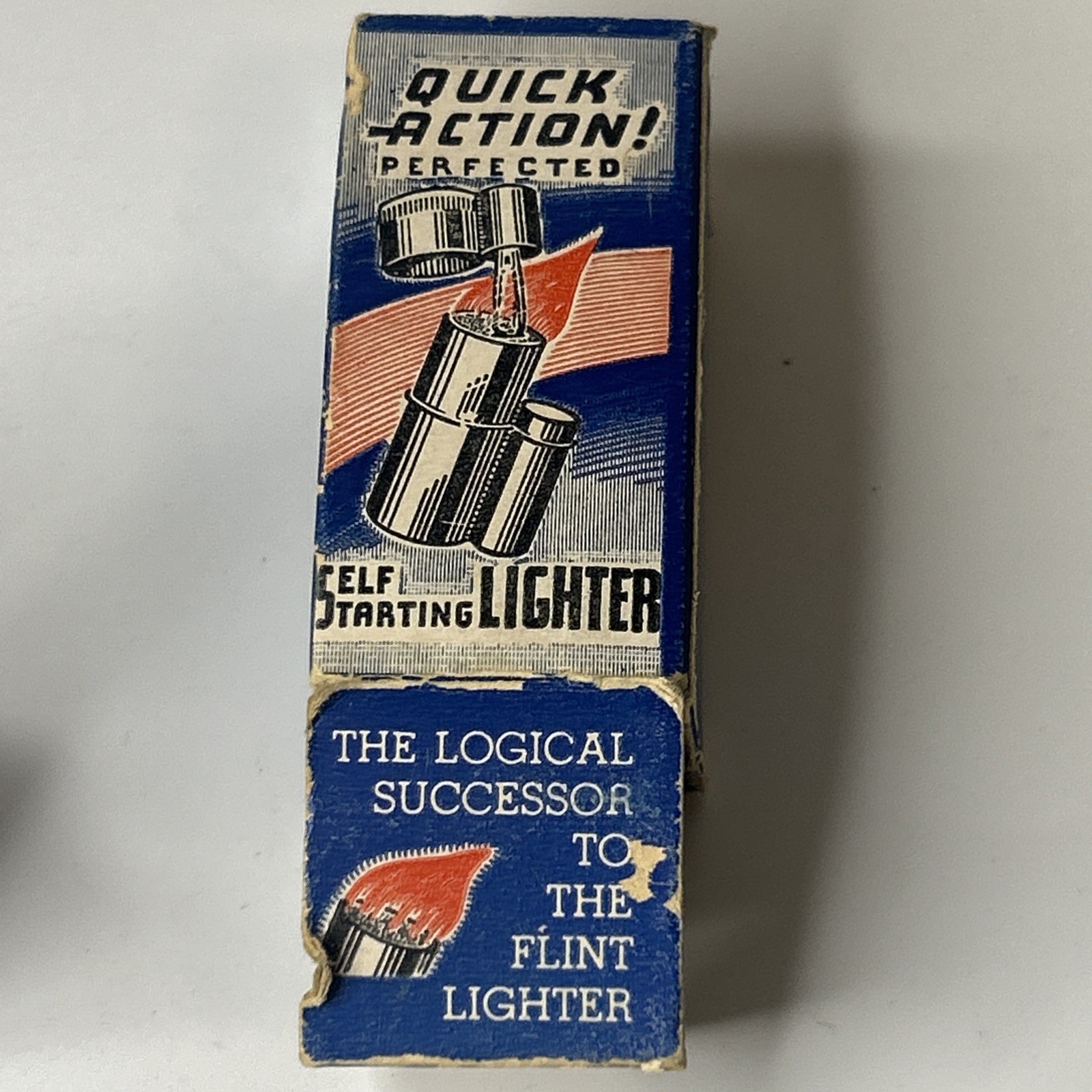 Quick Action Catalytic Self Starting Cigar Lighter Platinum Catalyst w/orig. Box