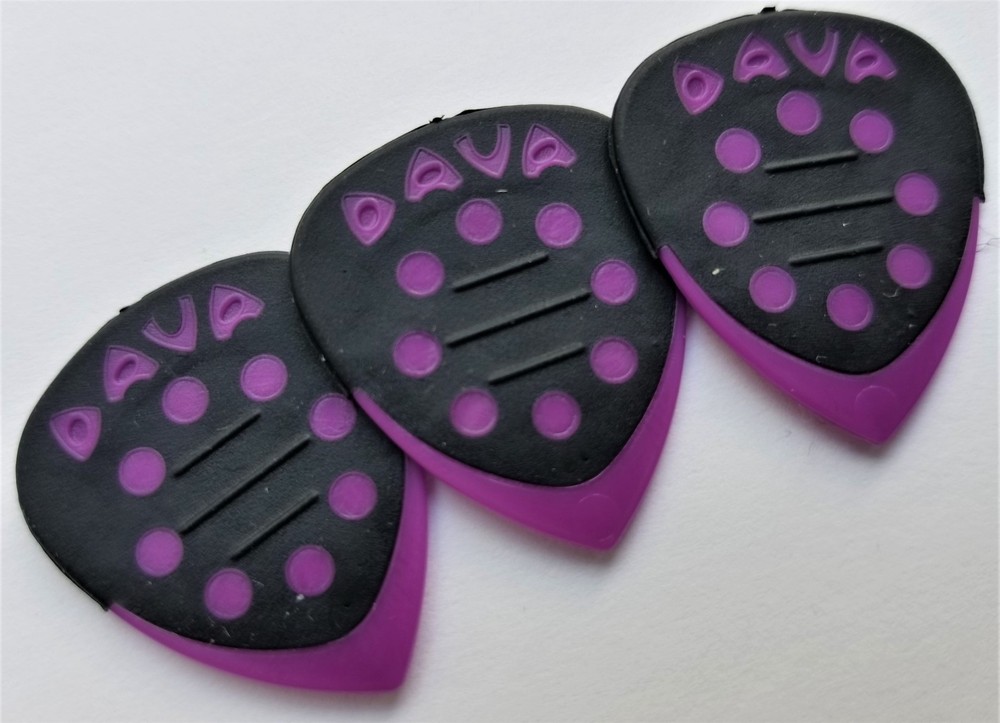 DAVA Control Grip Tip Guitar PICKS 3 PK