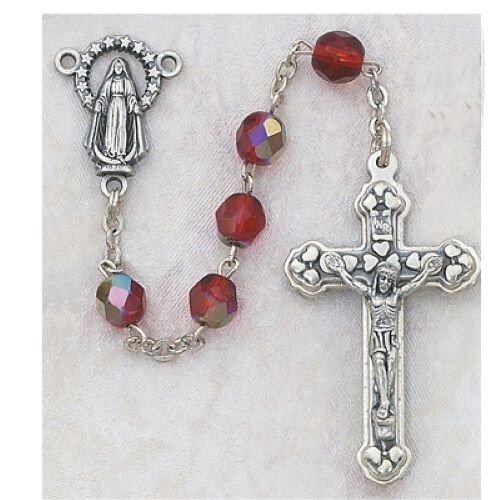 Ruby Red Rosary