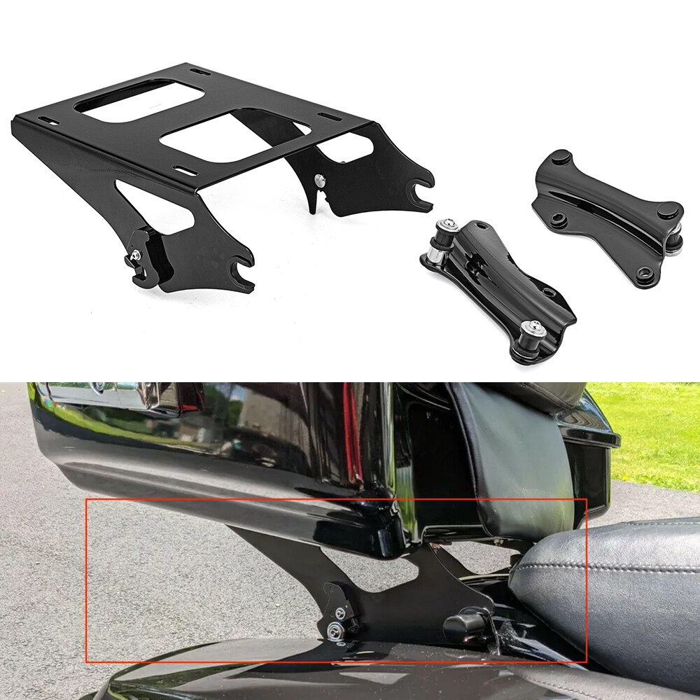 For Harley 14-up Touring Detachable Tour Pack Mount Rack W/ Docking Hardware Kit