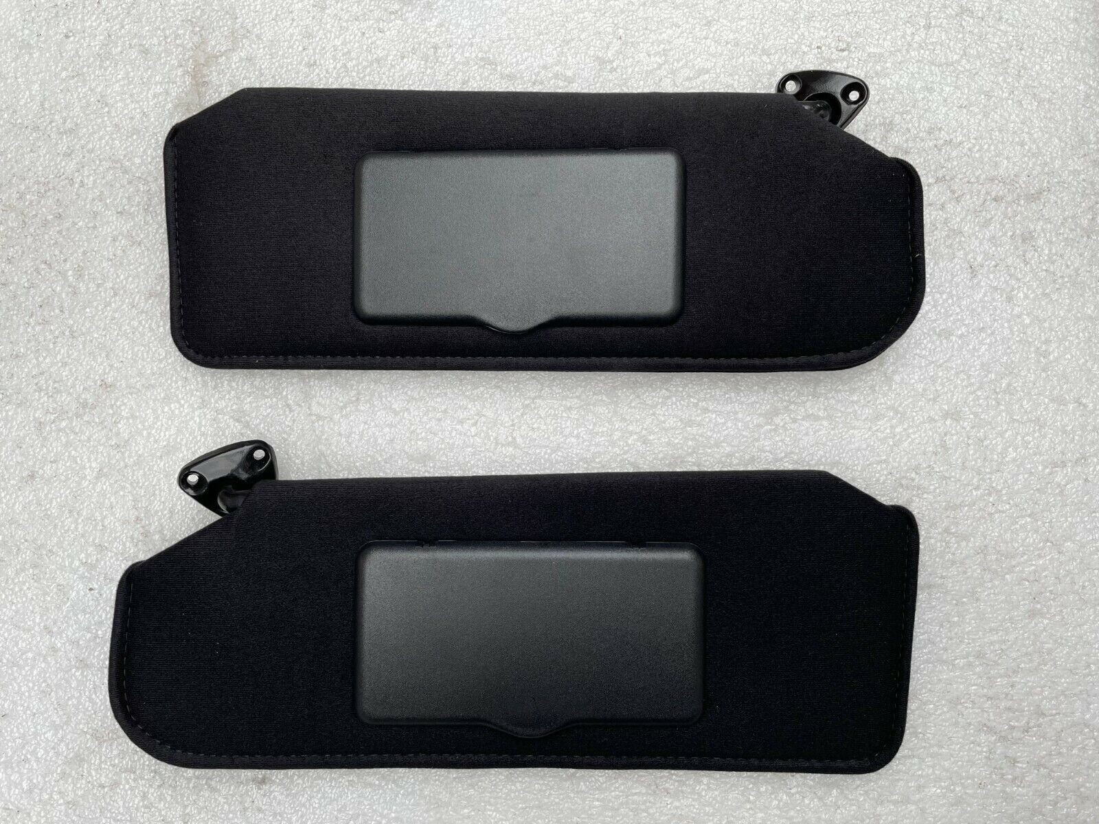 1993-02 SALE FIREBIRD CAMARO EBONY / BLACK SUN VISOR PAIR MIRROR SHADEd Visors