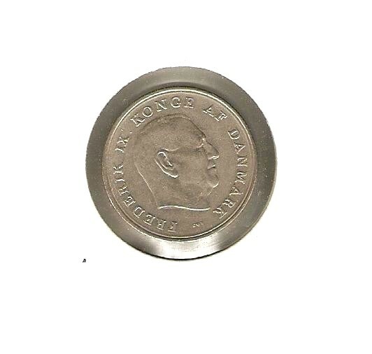 1963 DENMARK Coin 1 KRONE