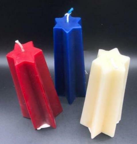 Shooting Star Beeswax Candle