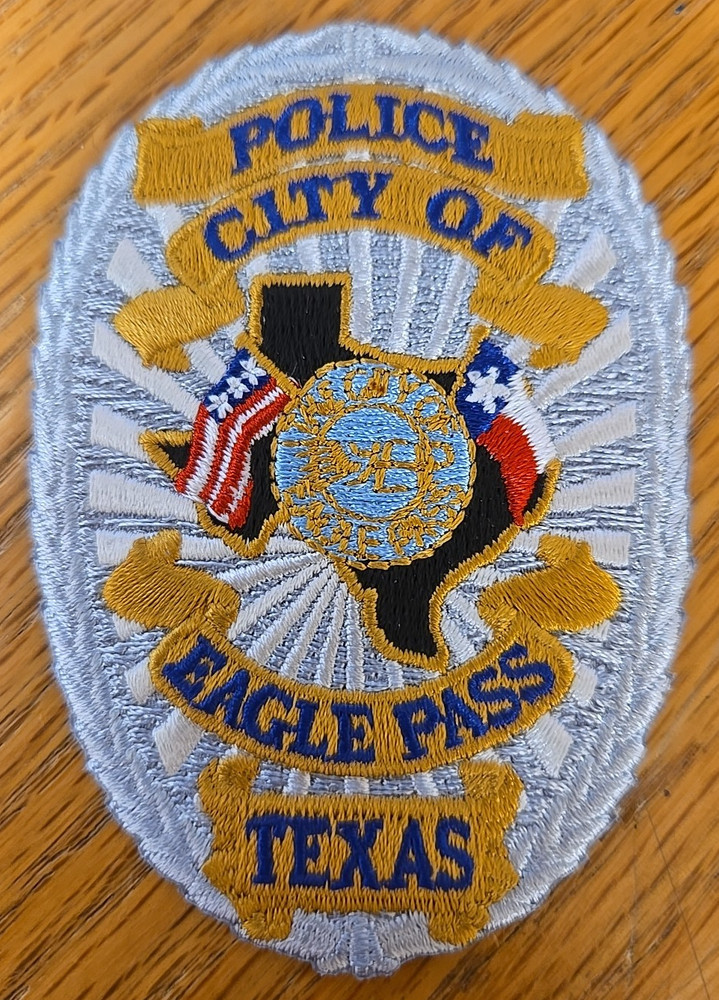 EAGLE PASS TEXAS small POLICE PATCH