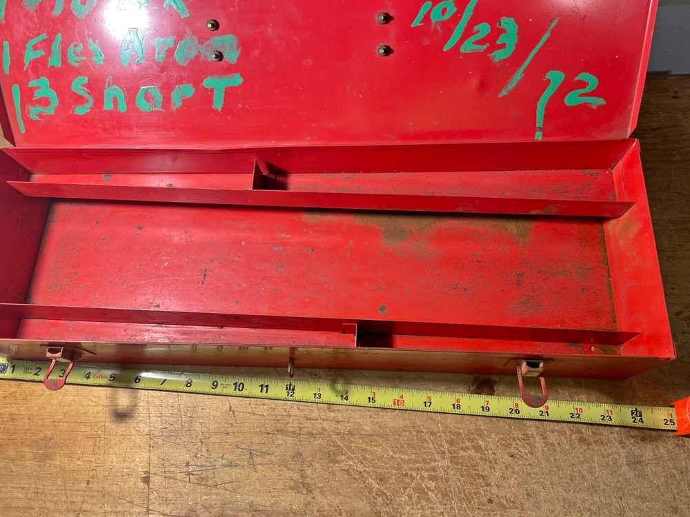 Vintage Snap-On Tool Box for Socket Set KRA 280 Date Code 72