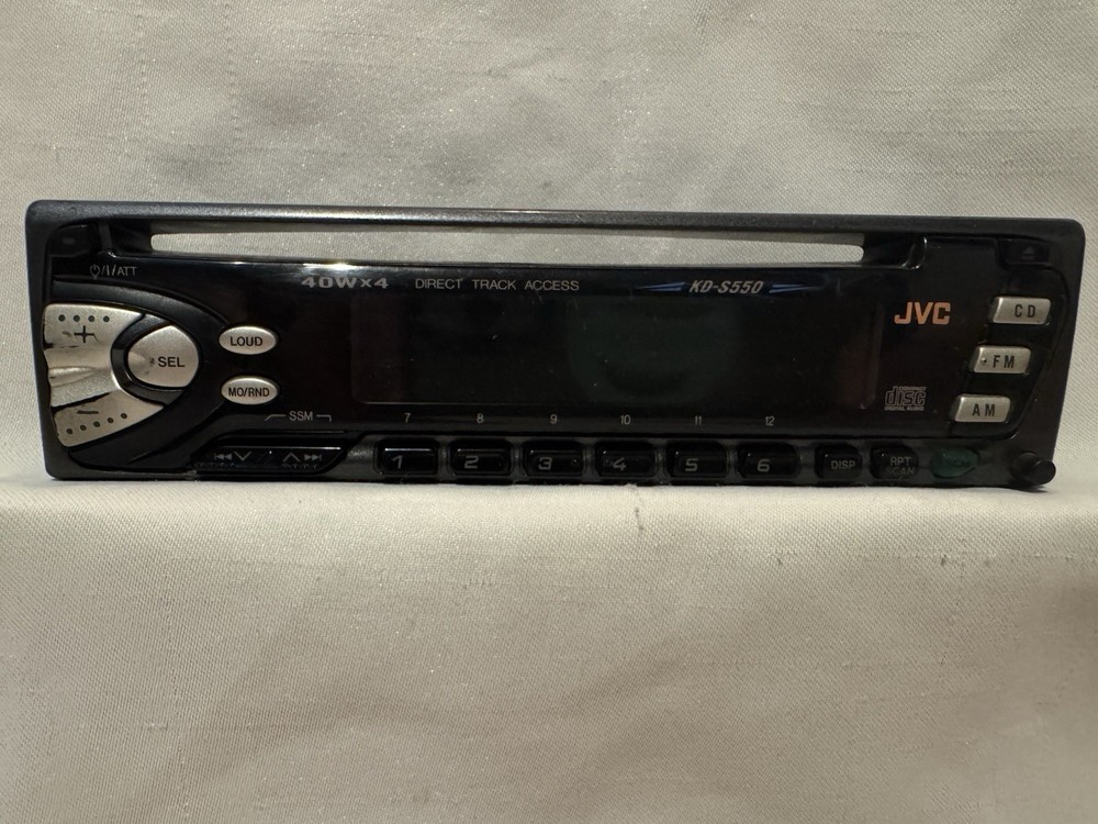 JVC KD-S 550 face Plate only untested