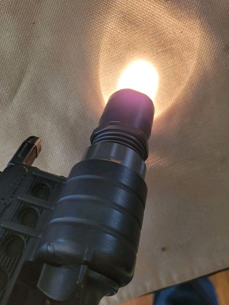 Surefire M500a Handguard with Blue LED Navigation Lights - Fully Functional