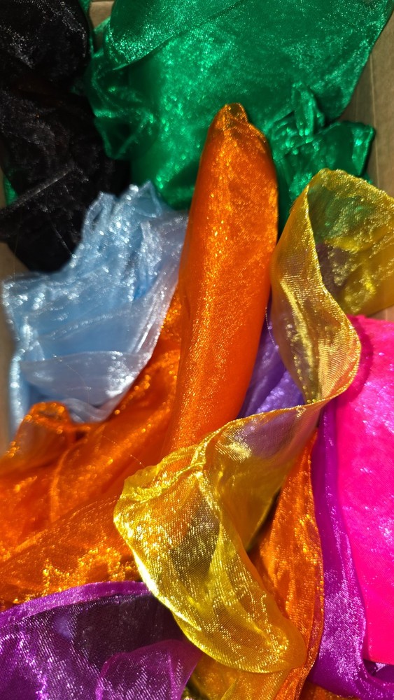 Handmade Cross Wall Decor 9x6+ GITD Goldflake & Seashells Authentic Gift W/Drape