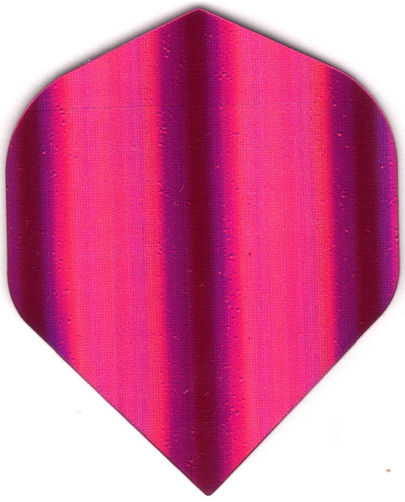Pink Lumiglow Dart Flights: 3 per set
