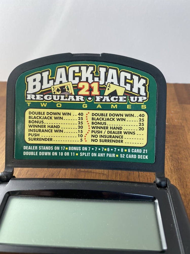 Radica Pocket Blackjack 21 Model 2155