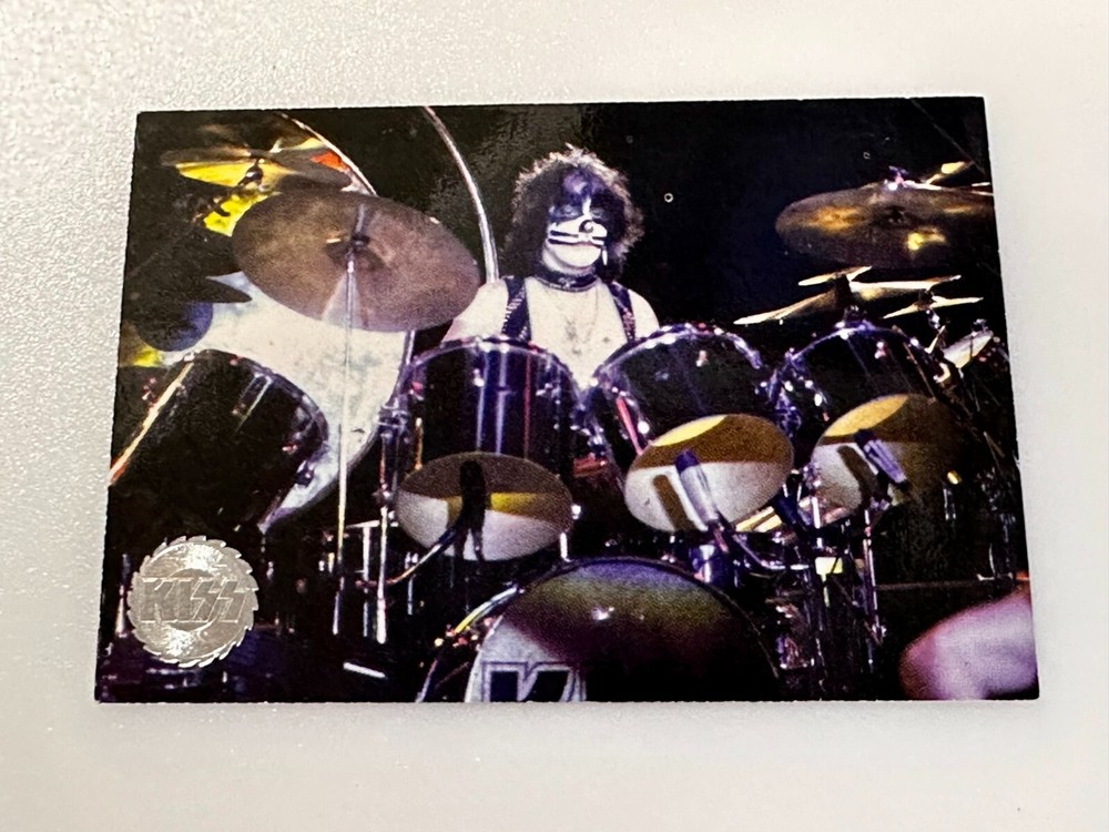 KISS Rock Band Peter Criss Dynasty Tour Performance Photo Trading Card