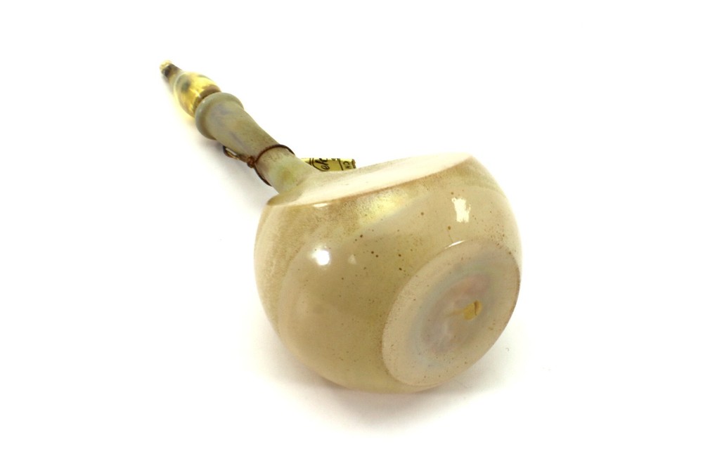 Neker PERFUME BOTTLE Jerusalem Handmade Art Glass 5 ½” Empty