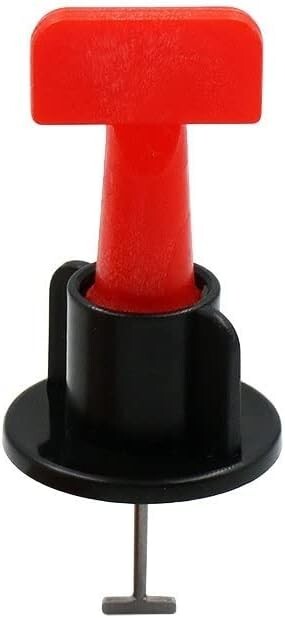 Reusable Anti-Lippage Tile Leveling System Positioning T-lock Floor Tool 50pc
