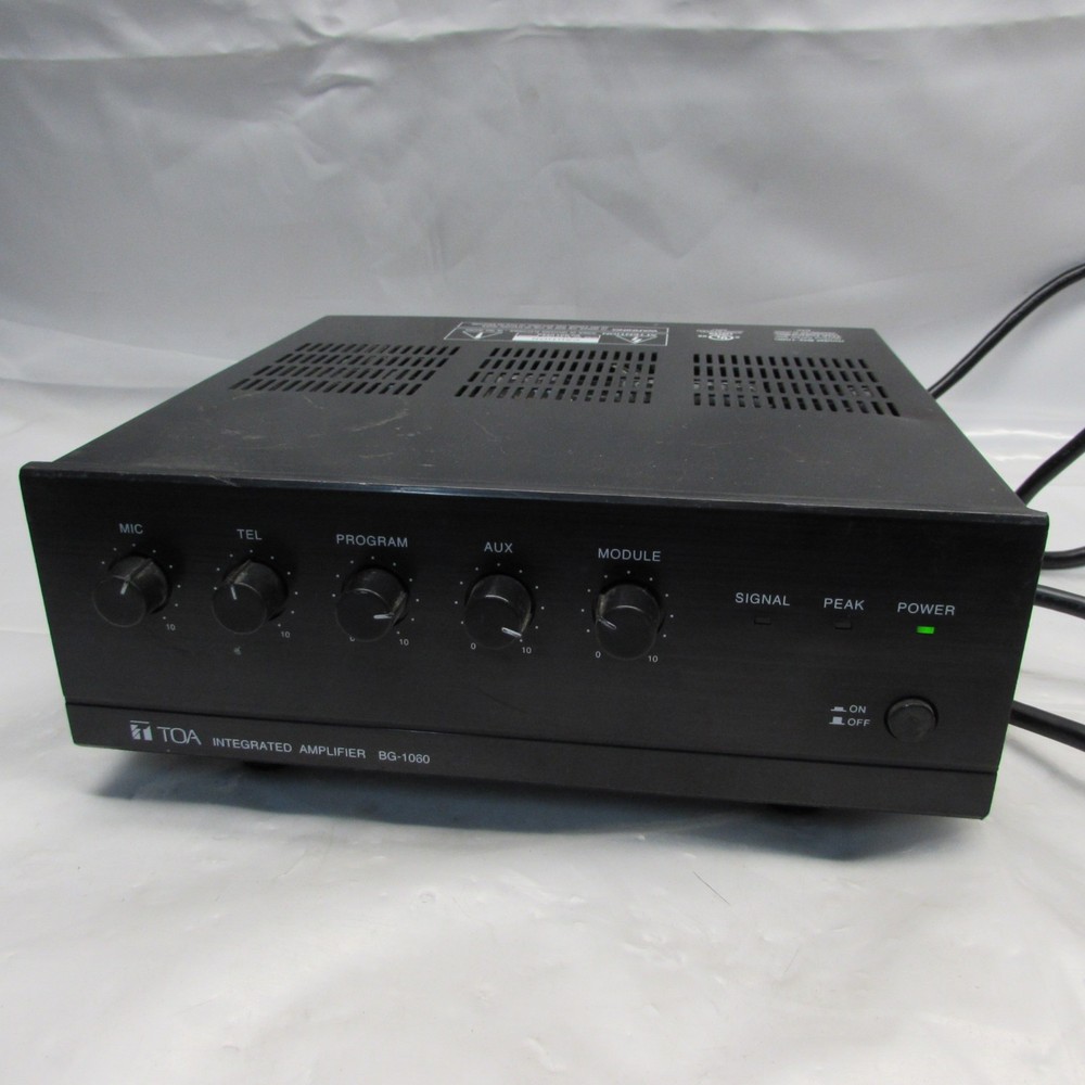 TOA Integrated Amplifier BG-1060