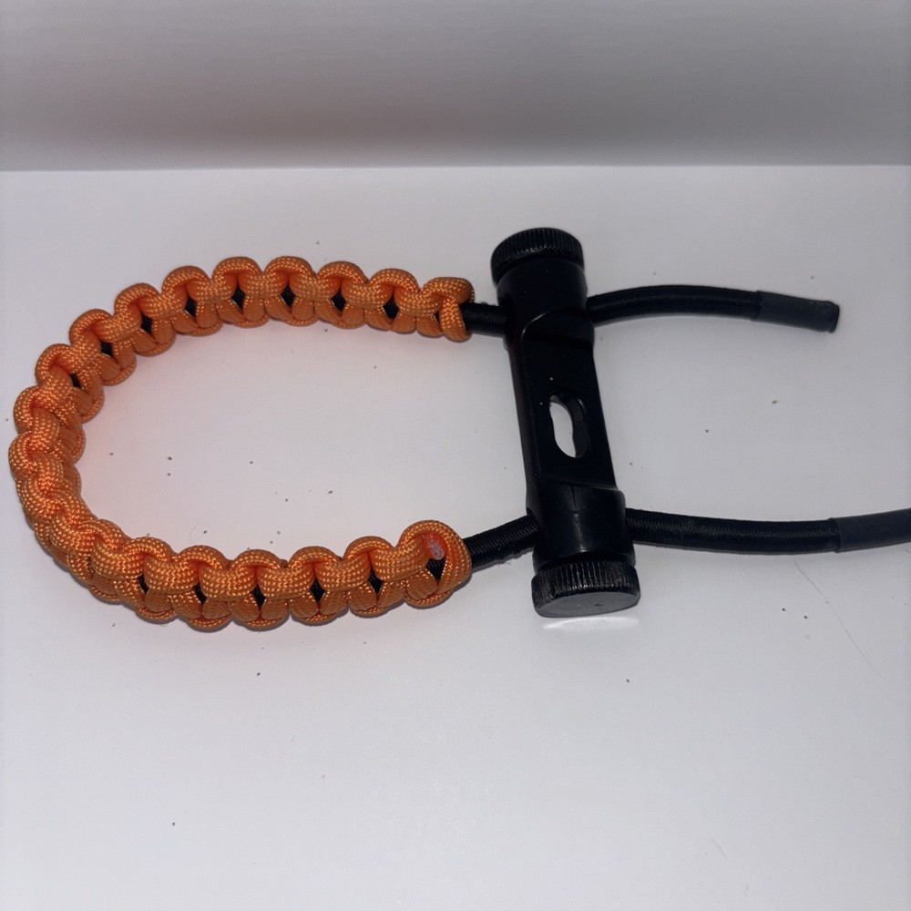 SF Archery Bow Wrist Sling Strap Adjustable Braided Paracord Compound Bow Tools