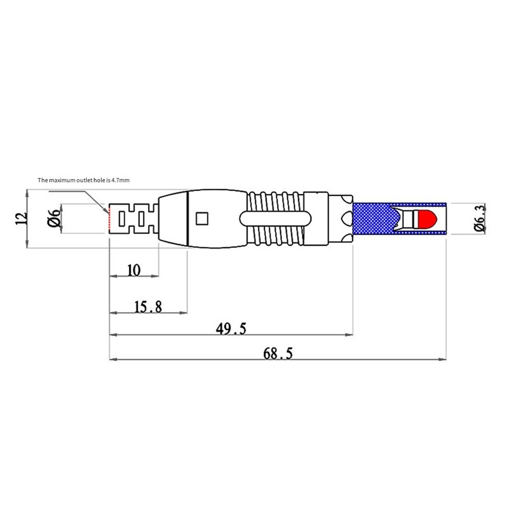 Flexible PVC 2PC Banana Leads for MultiMeter Testing Cable 100cm Length