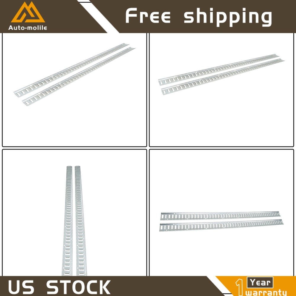 Durable 32 Pack 8' E Track Tie Down Rail Syste Portable Multi Purpose Galvanized