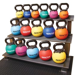 Reactor 8" Rubber Kettlebell (25lb)