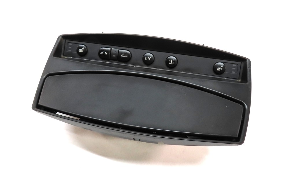 2008 BMW Z4 CONVERTIBLE E85 FRONT CENTER CONSOLE ASHTRAY w/ SWITCH PANEL (BLACK)
