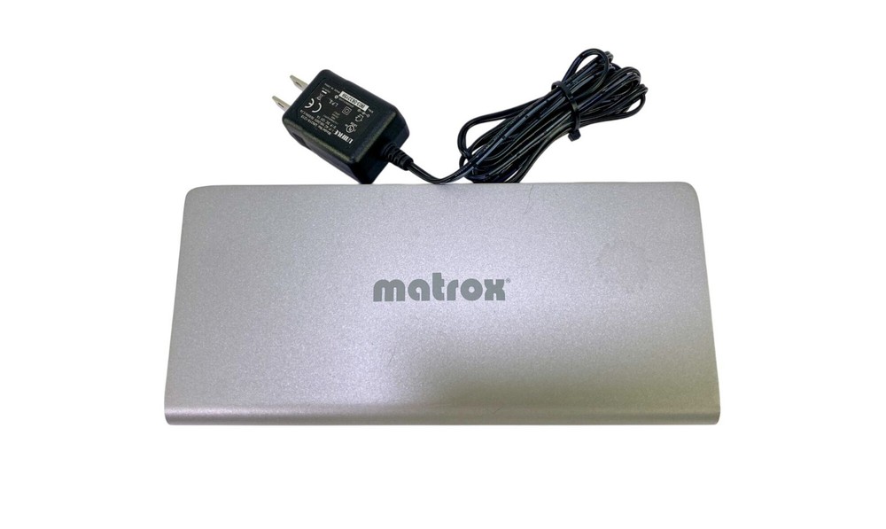 Matrox DS1 Thunderbolt Docking Station with Power Supply
