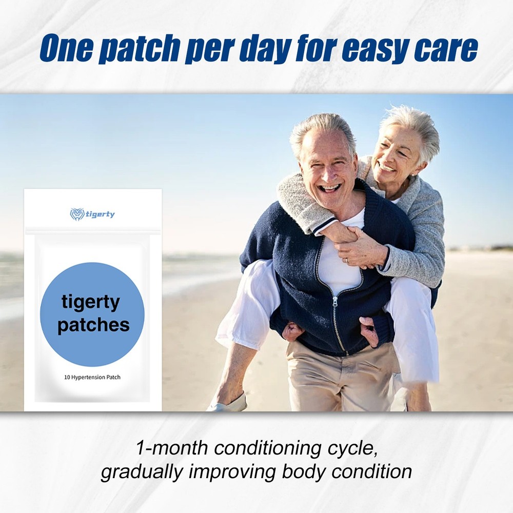 ⚡20Pc Hypertension Relief Patch Herbal BP Support Improve Circulation US Stocked