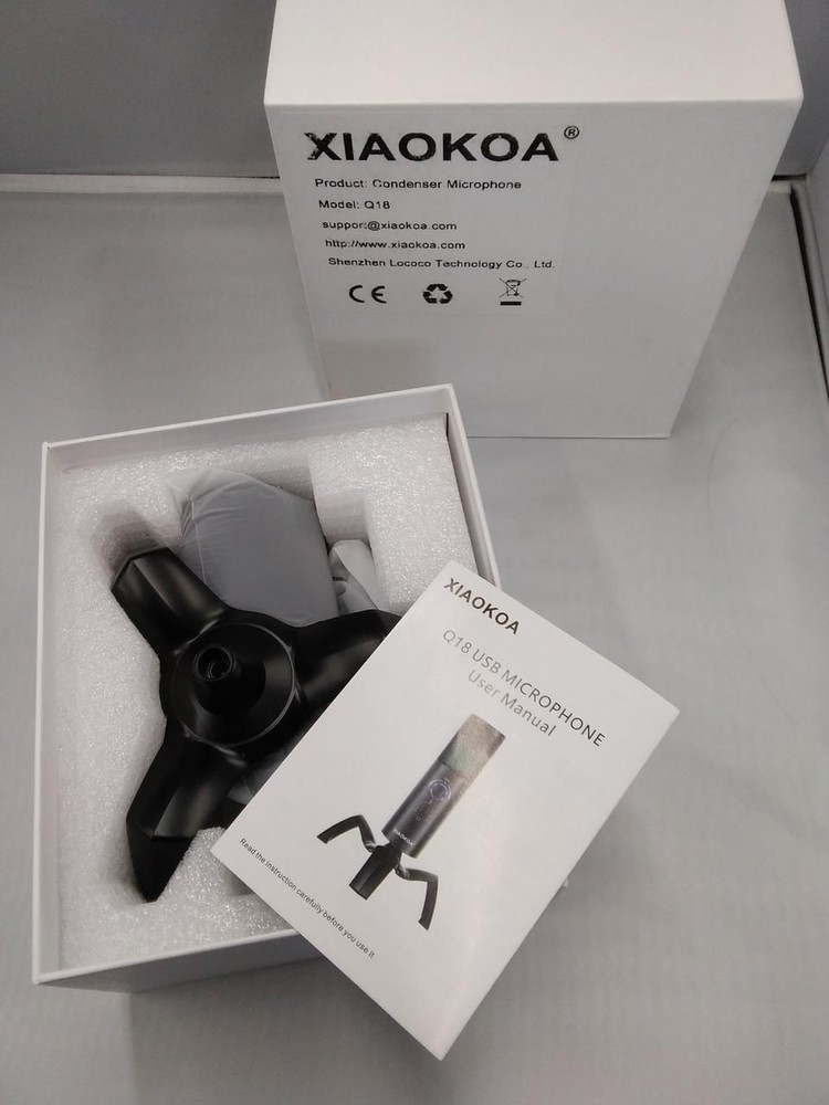 XIAOKOA USB Microphone Q18 Used