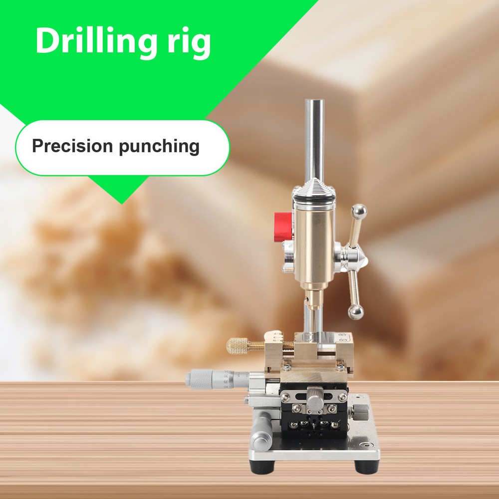 Watchmaker Precision Bench Drill Broken Screws Tool Watch Crown Punch Remove