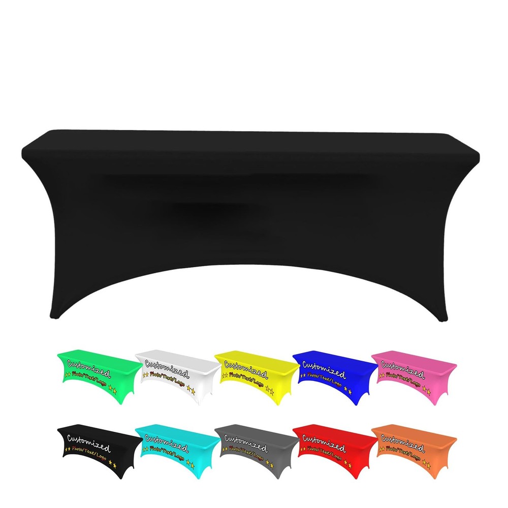 Personalized Table Cover Custom with Your Design Image Logo Text Sign Customi...