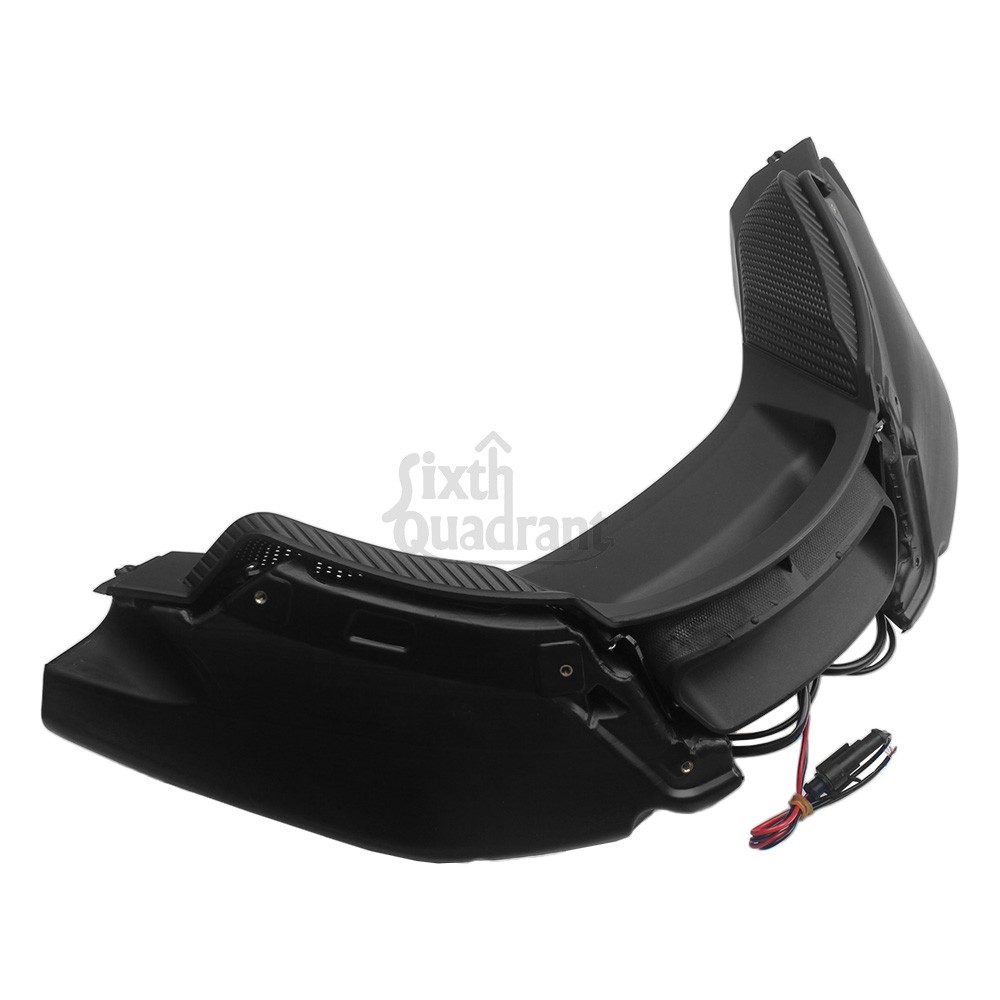 Black Inner Fairing Audio Kit For Harley Softail Lowrider ST FXLRST 2022-2024 25