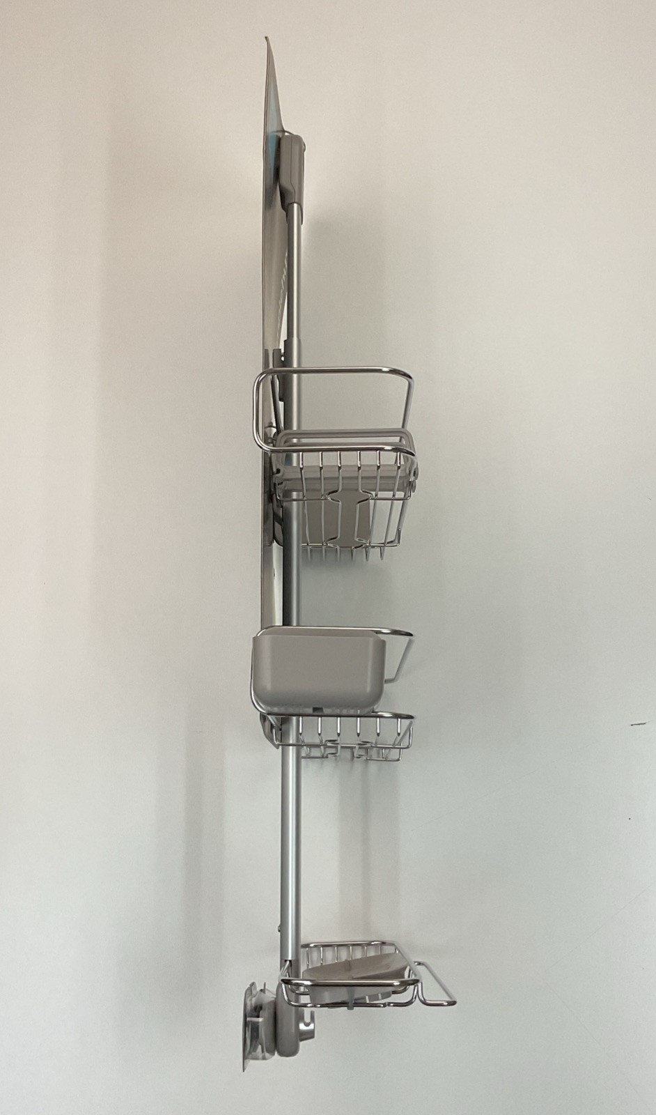 Simplehuman Adjustable Shower Caddy Large Plus Stainless Steel BT1099
