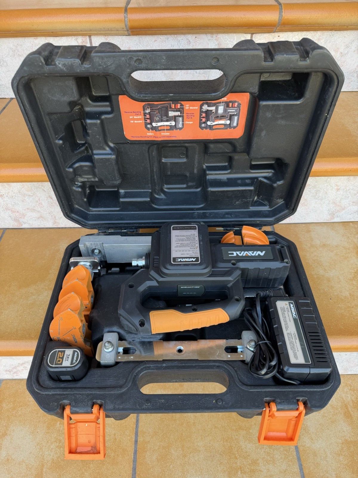 NAVAC NTB7L Power Tube Bender