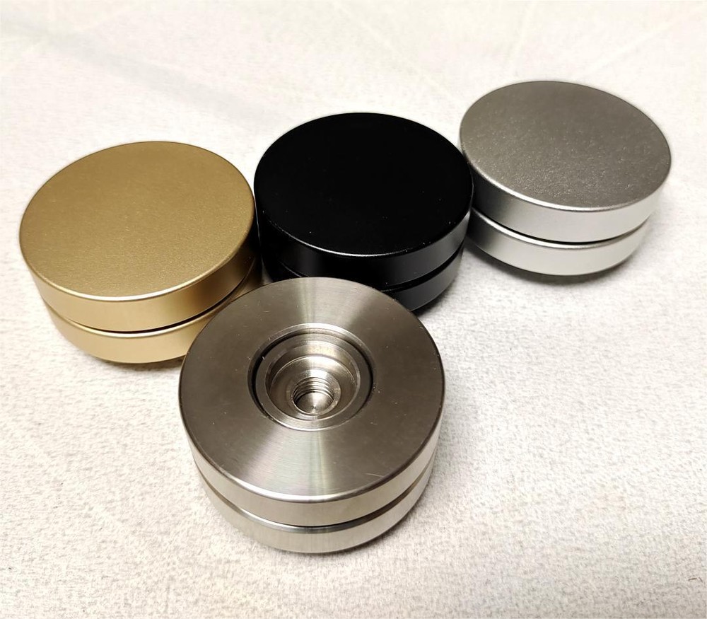 4PCS Adjustable Isolation Stand Feet Spikes for Amplifier CD Player DAC Decoder