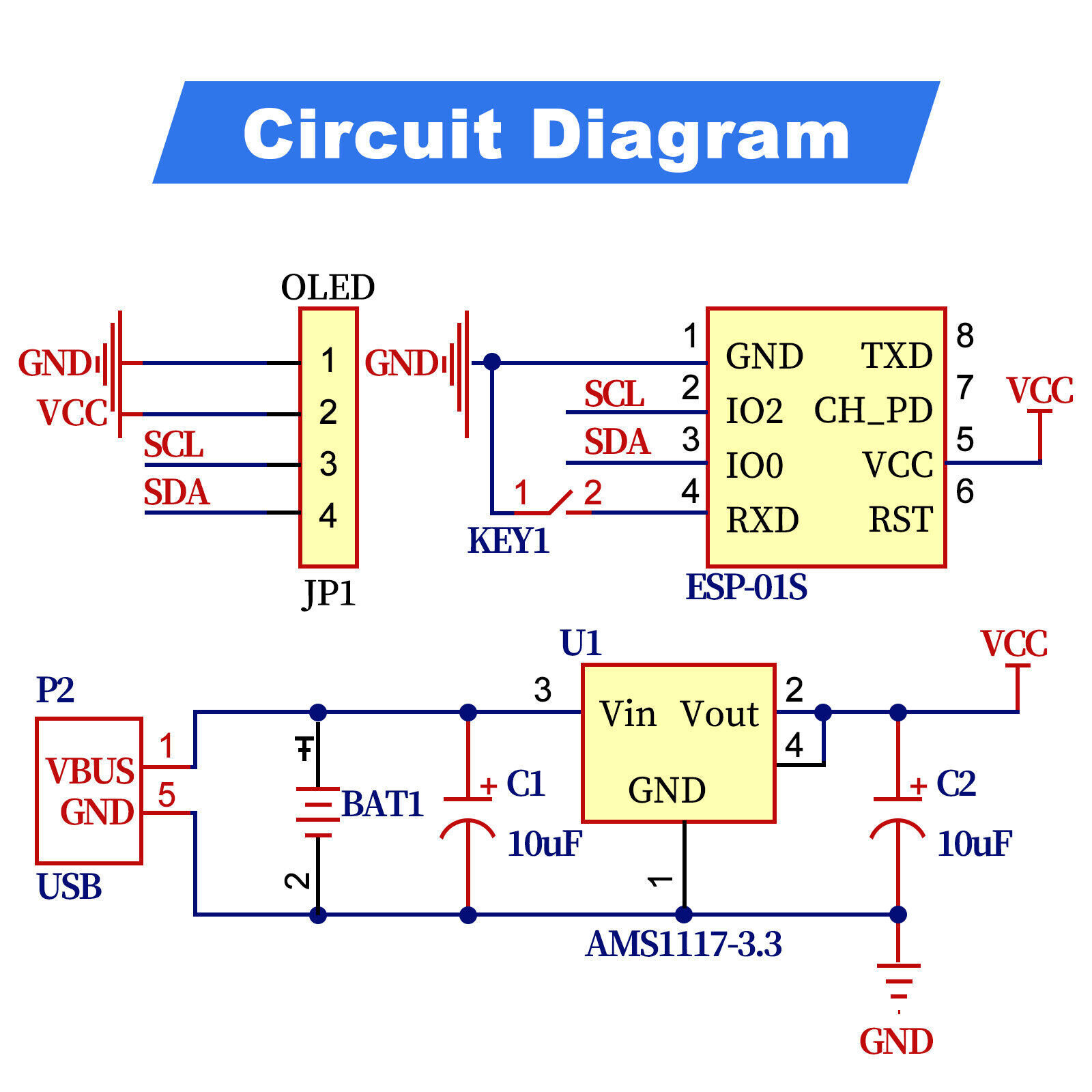 Digital Mini Clock DIY Kit Electronic Clock Teaching soldering Practice Kit