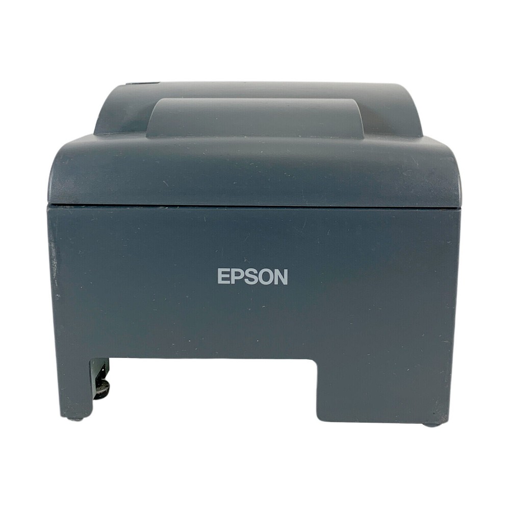 Epson TM-U220B Dot Matrix POS Receipt Printer Serial with AC Adapter TESTED
