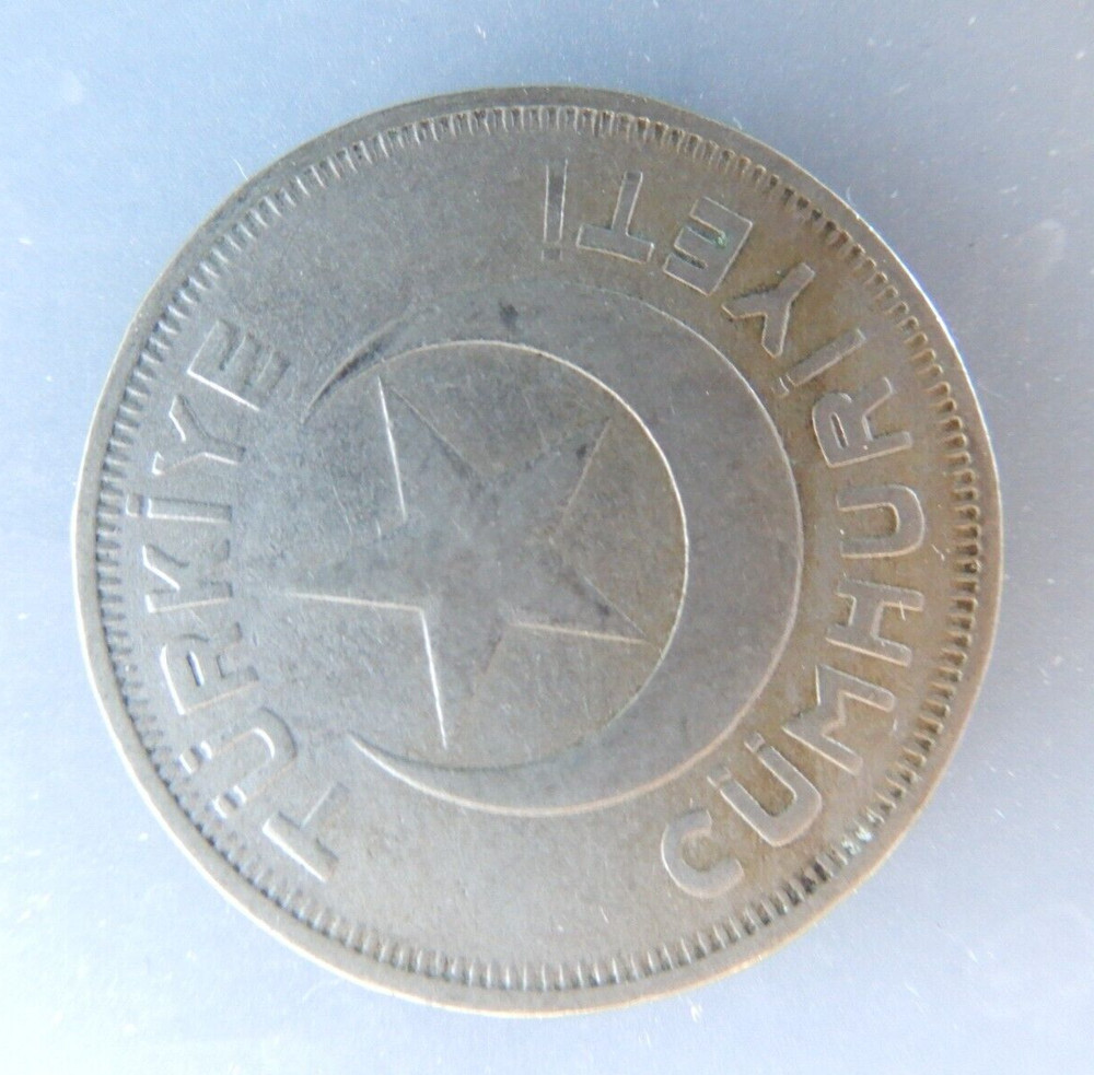 1940 Turkey 10 Kurus KM#863