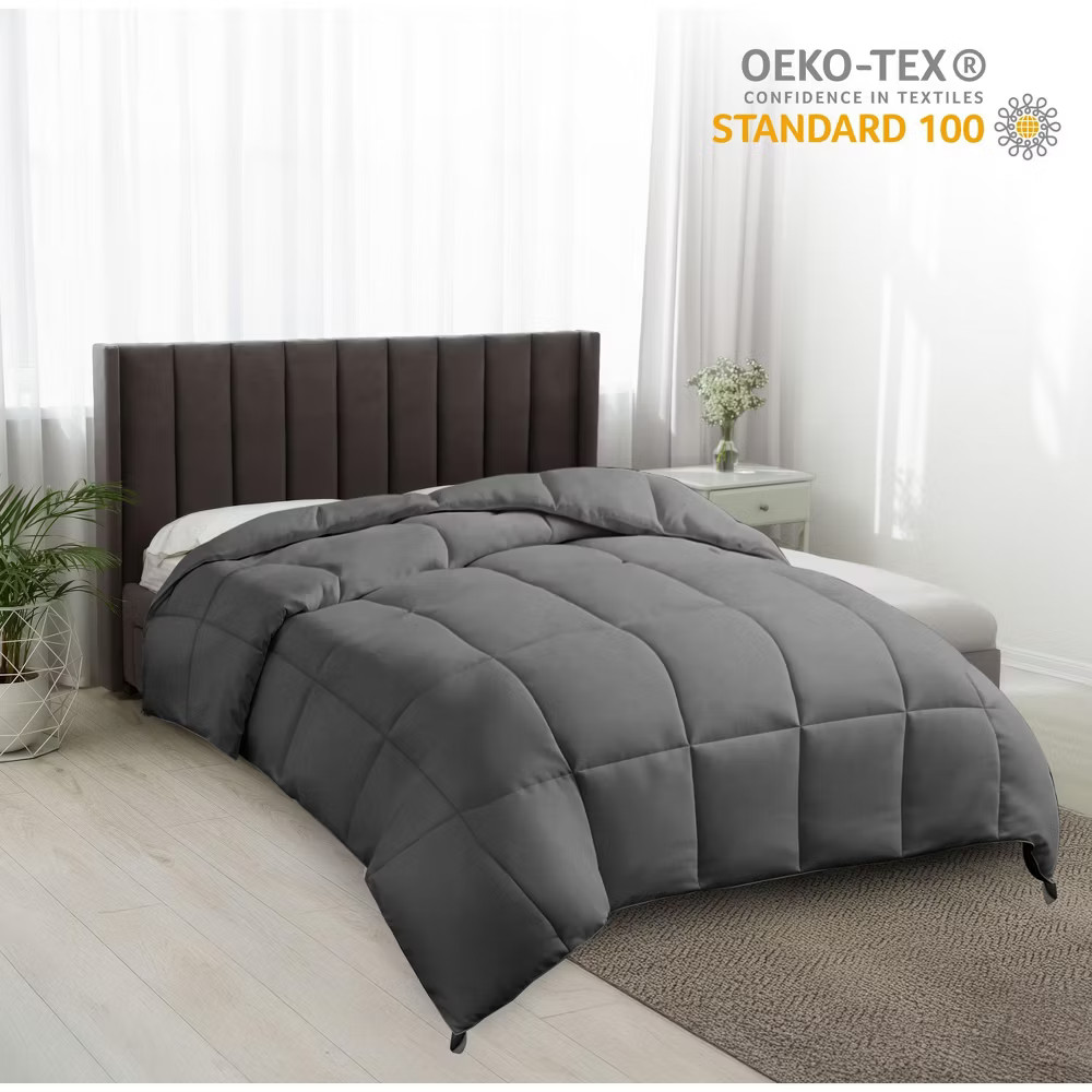Twin Comforter Ultra Soft Hypoallergenic Breathable Solid 1Pc Comforter Durable