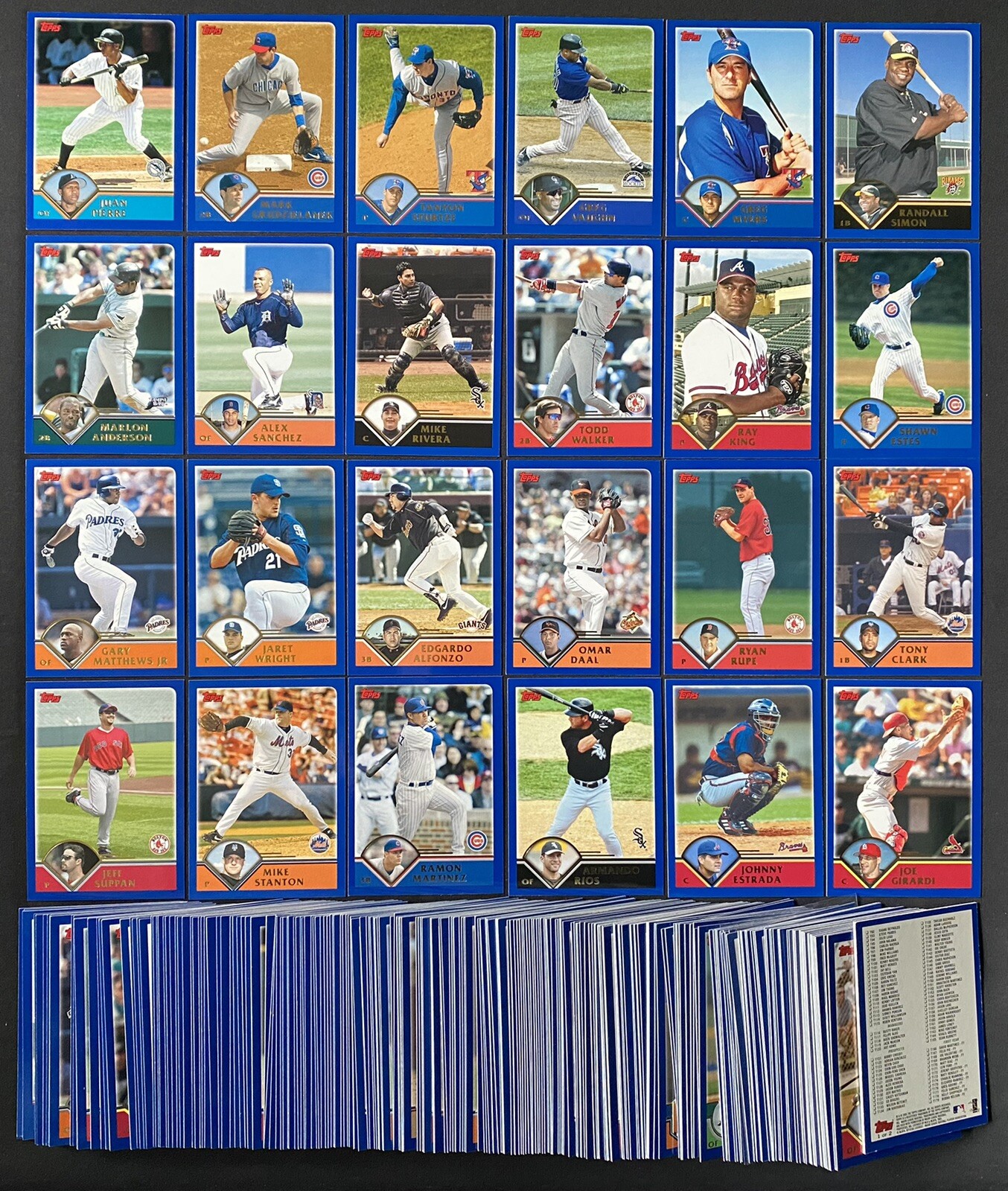 2003 Topps Traded & Rookies - Baseball Cards - Complete Your Set - You U Pick