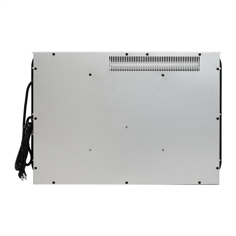 23 Inch Electric Fireplace Insert, Ultra Thin Heater Remote Control with Timer