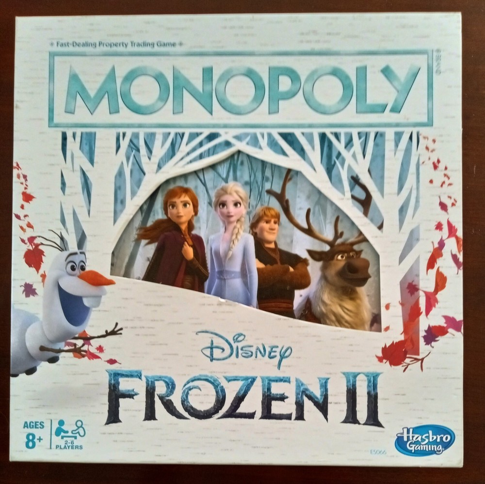 Disney Frozen 2 Monopoly Replacement Pieces