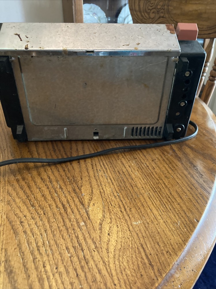 antique General Electric toaster 12x7x4.