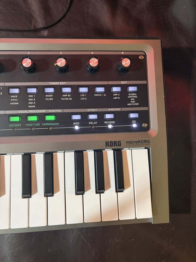 Korg MicroKorg 2 Synthesizer w/ Vocoder & Looper